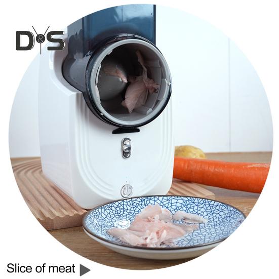 Elektrische Käsereibe, Obst- und Gemüsezerkleinerer, einfach zu bedienende Salatmaschine, Lebensmittelschneider, Zerkleinerer für Gemüse, Obst und Nüsse