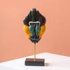 Creative Abstract Face Model Statue Office Desk Art Ornaments Livingrooms Bedroom Dinning Table Centerpieces Decorat