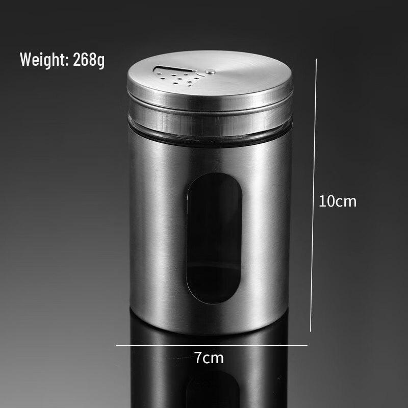 

ZISIZ Large Multi-purpose Spice Jars, Set of 3