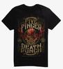 Unisex μπλουζάκι Βαμβακερό Oversize Μεγάλο Μέγεθος Five Finger Death Punch 5FDP 100% ΚΑΘΑΡΟ ΣΗΜΑ T-Shirt Αυθεντικό & Επίσημο