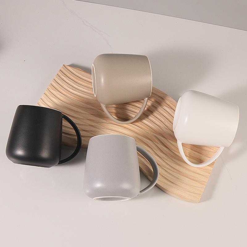 Hotel Ceramic Mug Coffee Cup Breakfast Cup Guest Room Tea Cup Office Water Cup Gift Cup Lettering