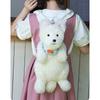 West Highland White Terrier Dog Doll Backpack Cute Girl Decorated Bags Shoulder