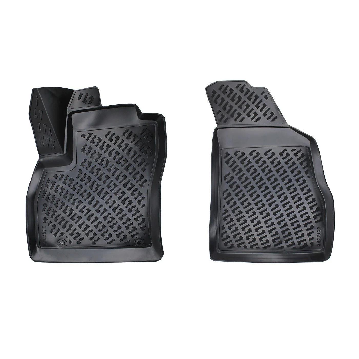 

Peugeot Bipper Фургон (После 2008 года) Высококачественные и прочные резиновые автомобильные коврики — без запаха, нескользящие, долговечные. Standard