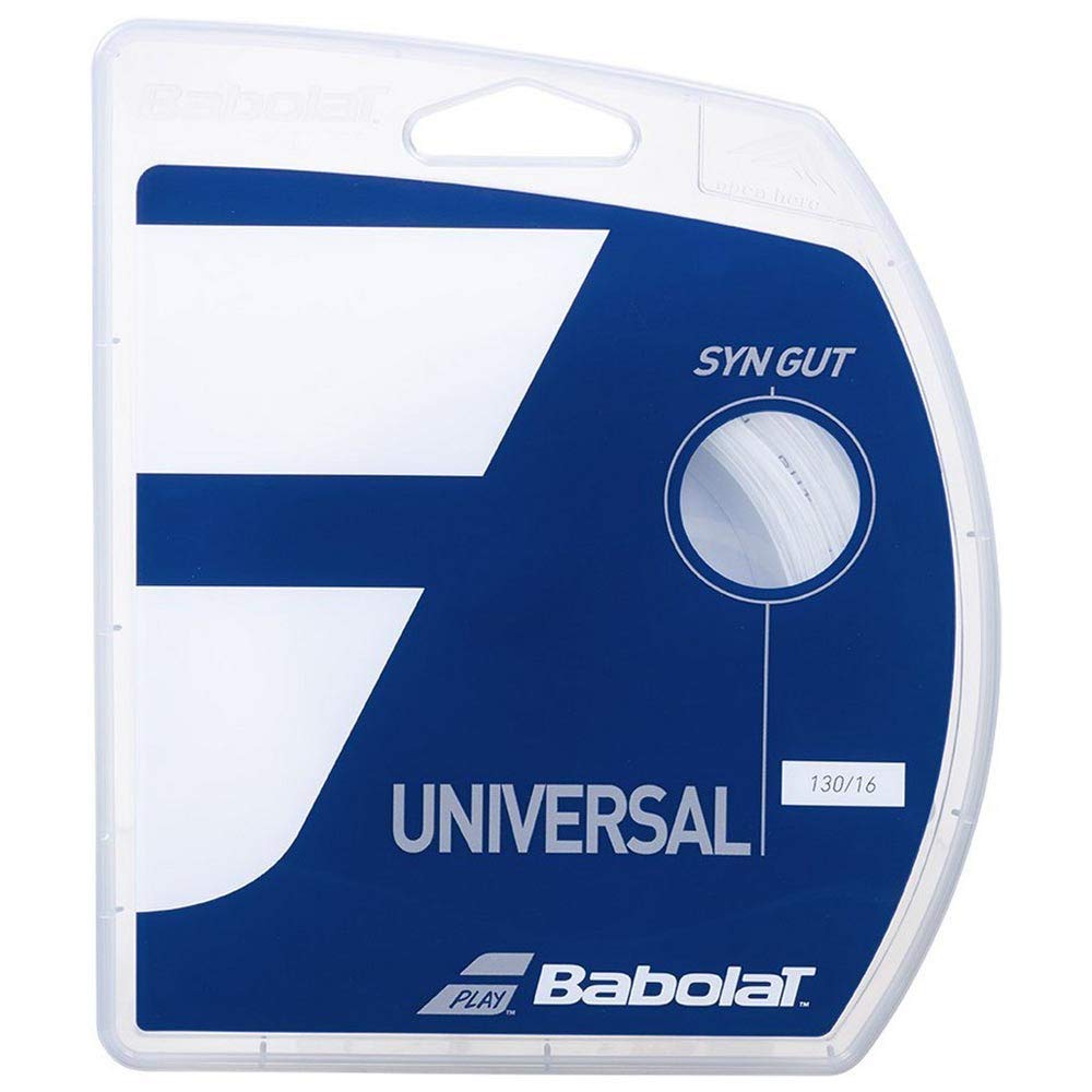 

Babolat Tennis String SYN GUT White 12m Length 1.25mm Gauge 241144