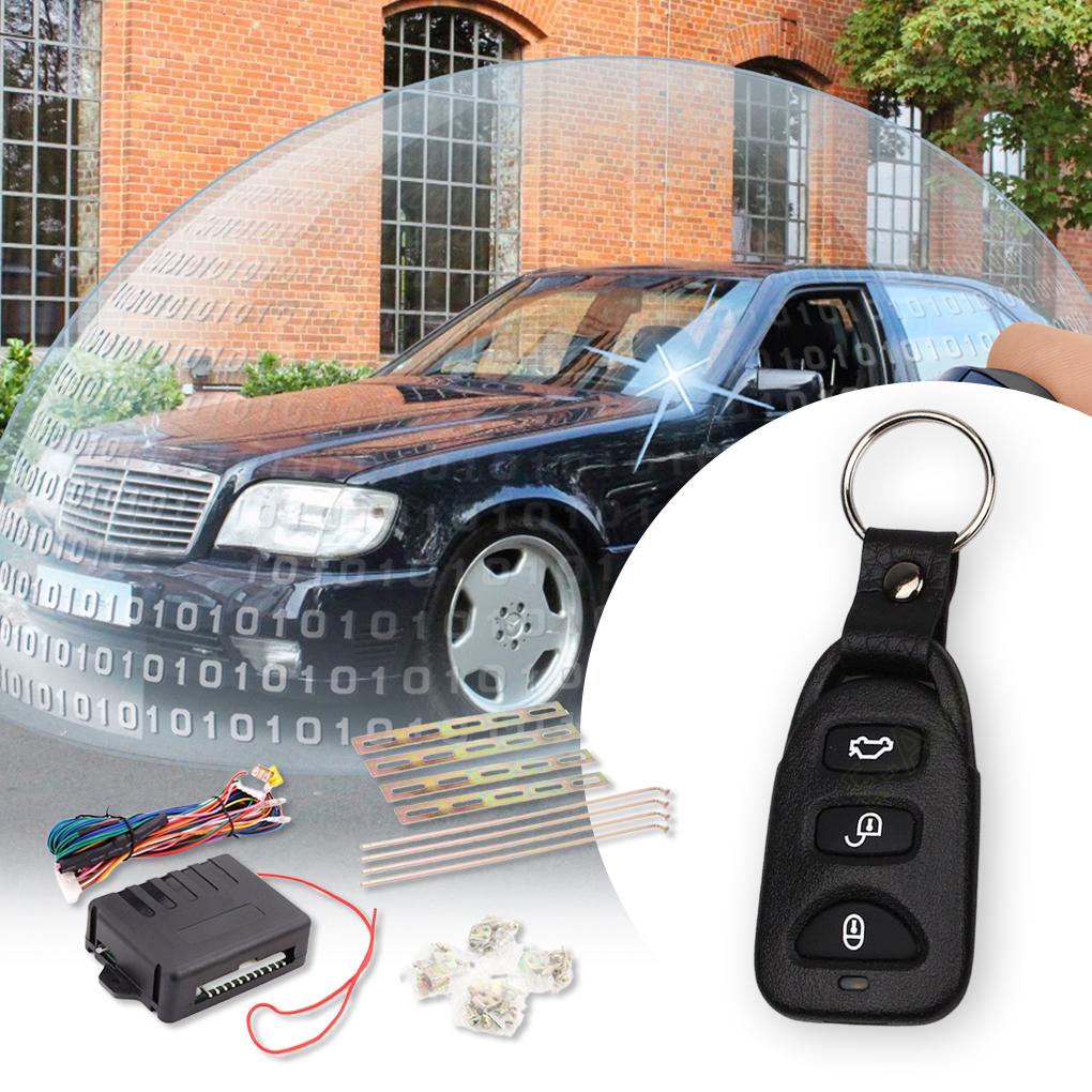ABS Car Remote Control Central Kit Indicator Light Insulated Anti-corrosive Smooth Heats-resistant Door Lock Accessories