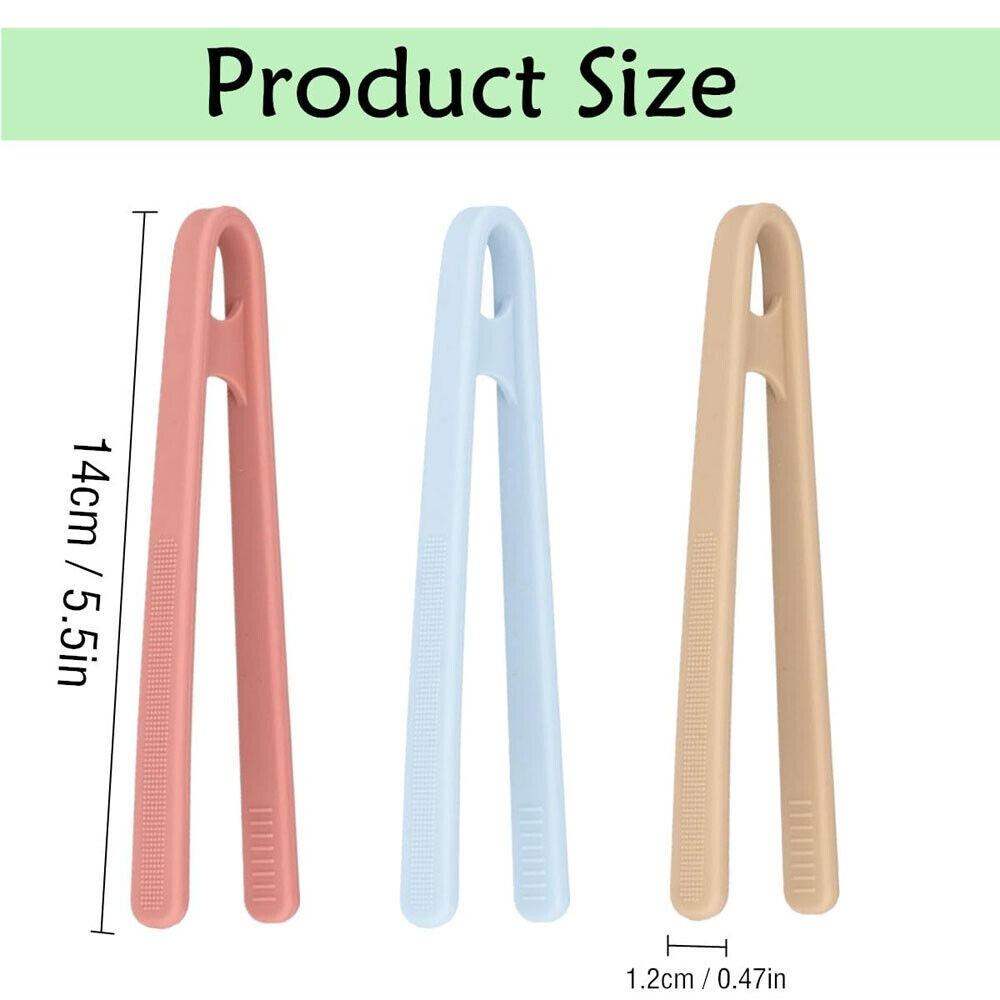 Non-slip Silicone Small Tongs Silicone Cooking Tongs New Food Tongs Kitchen Cooking Tools