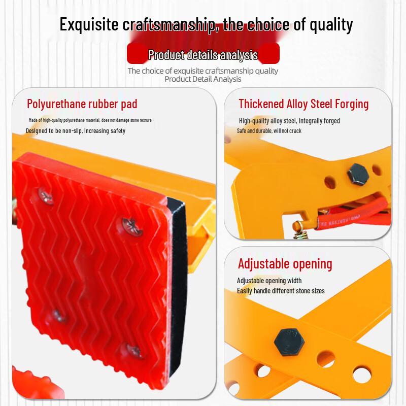 XuanYong Anti-Rutsch Marmorsteinplatten-Hebeklemme