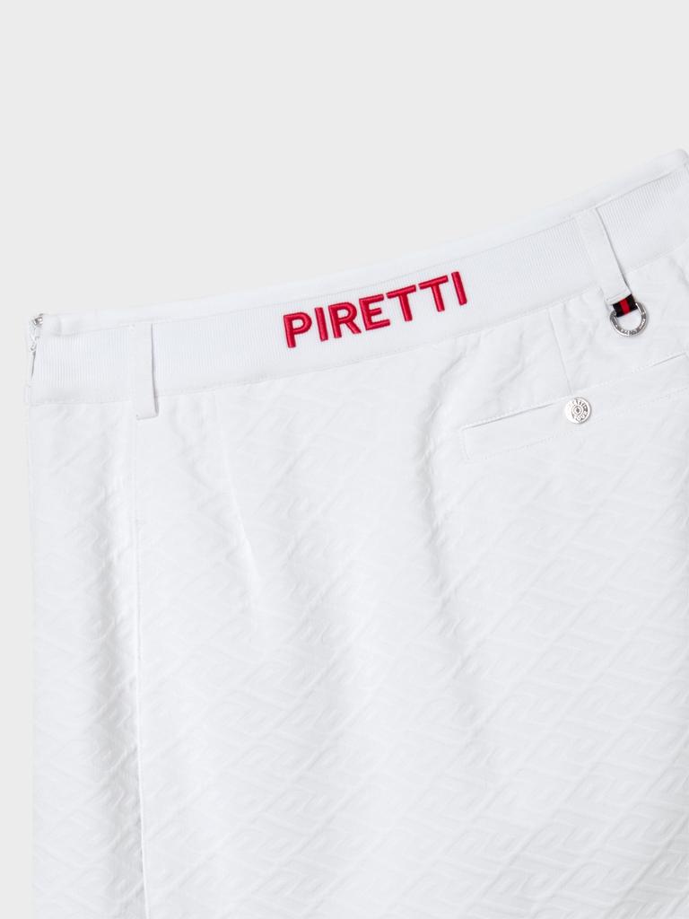 PIRETTI Matera Jacquard Culottes W_White