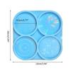 Phone Grip Silicone Mold Holographic Phone Holder Resin Mold Epoxy Jewelry Mold for Casting Badge Reel Keychain Hairclip