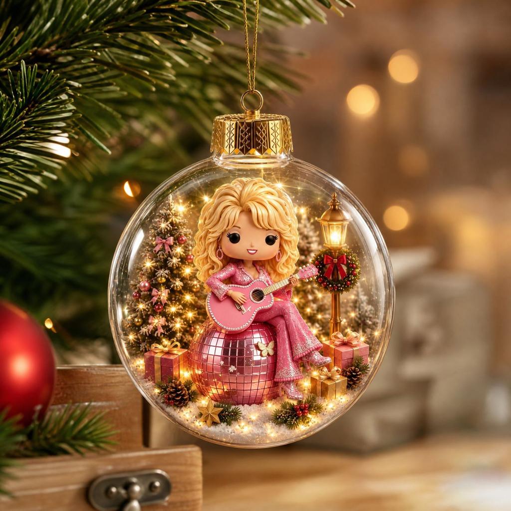 Christmas Ball Ornaments Set of 8 Hanging Decorations for Holiday Tree and Home Decor