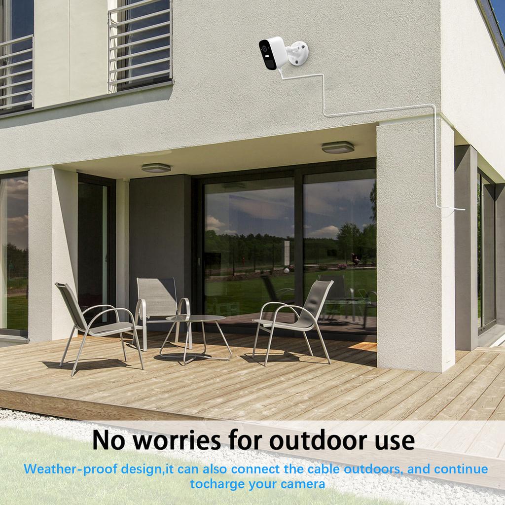 9m 29.5ft Outdoor Charging Cable Compatible with eufyCam 2C & 2C Pro ONLY Weatherproof Camera Charging Cable Clutter