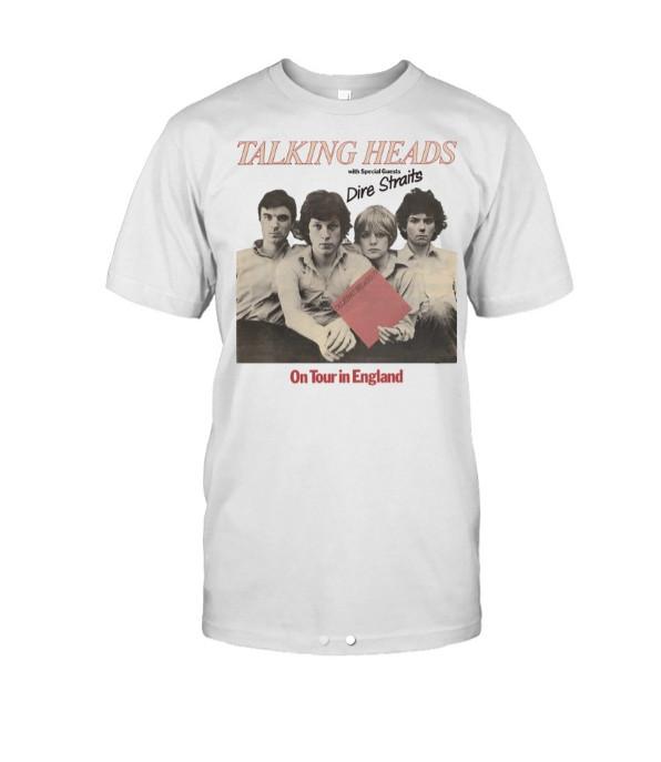 

Talking Heads England Tour T-Shirt – Unisex Retro Band Tee 3XL