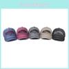 Letter Vintage Design Embroidery Neutral Casual Sun Shading Baseball Cap