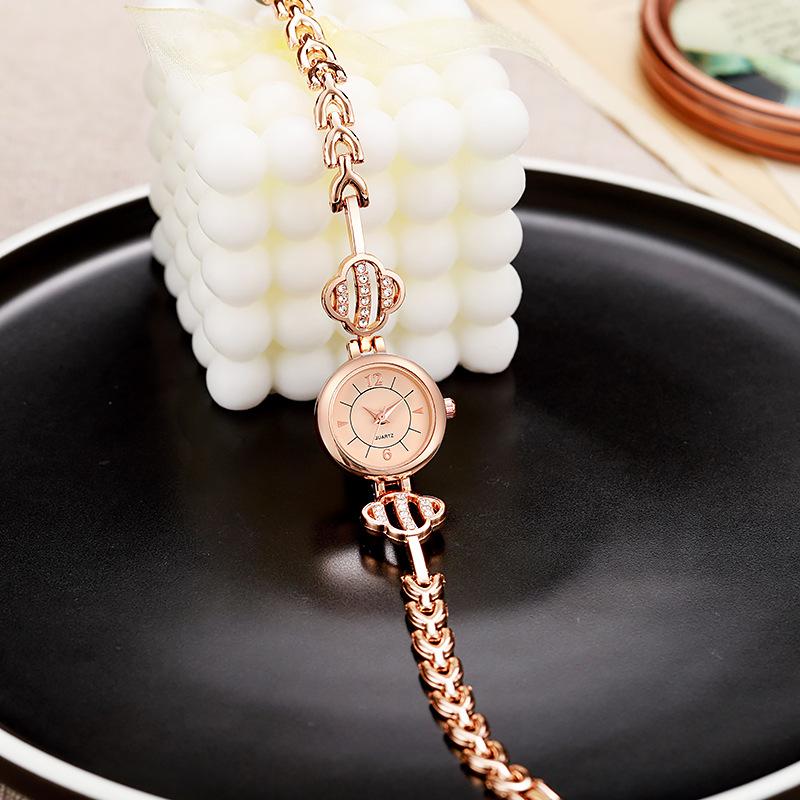 Ladies Bracelet Watch, Three Colors, Simple Thin Bracelet, Exquisite Watch, Watch Metal Women'S Watch