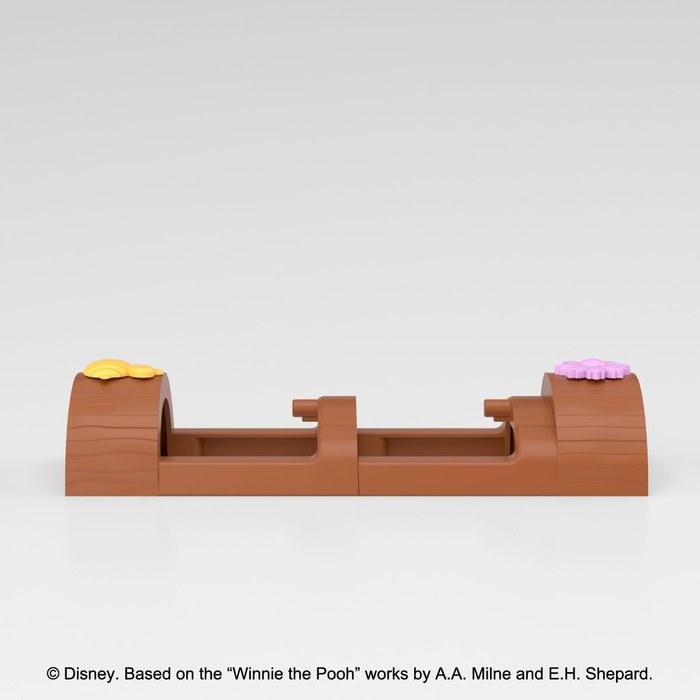Aoshima Bunka Kyozai Rak-pla Tokotoko No.DP-15 Winnie the Pooh & Piglet Color-Coded Plastic Model Kit