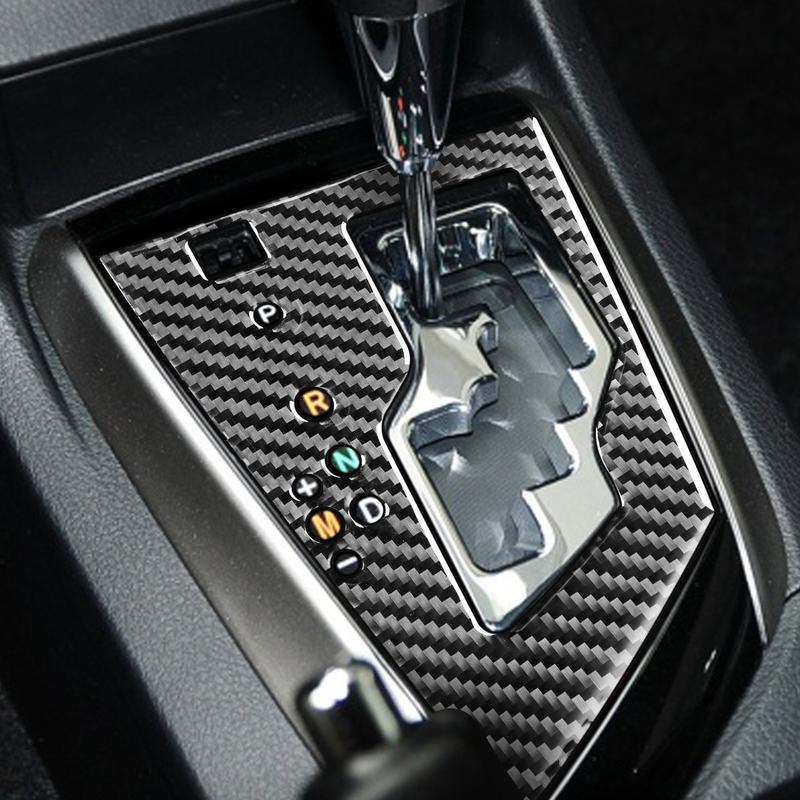 For Toyota Corolla Levin 2014 2015 2016 2017 2018 Carbon Fiber Central Gearshift Gear Box Shift Panel Stickers Car Accessories