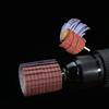 6mm Shank 80 120 150-400 Grit Sanding Cloth Wheel Wood Metal Abrasive Grinding Head Derusting Buffing Polishing Curved Surface