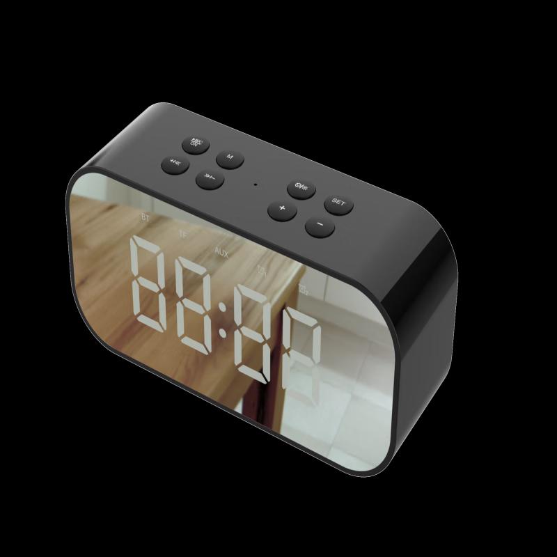 Weisheng HY03501 Mirror Bluetooth Speaker with Alarm Clock