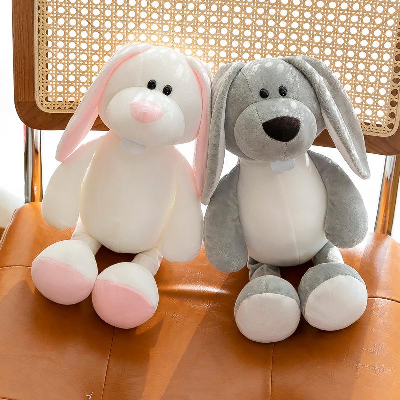 Forest Animal Doll Plush Toy Jungle Three Brothers Hugging Pillow Cute Rabbit Doll