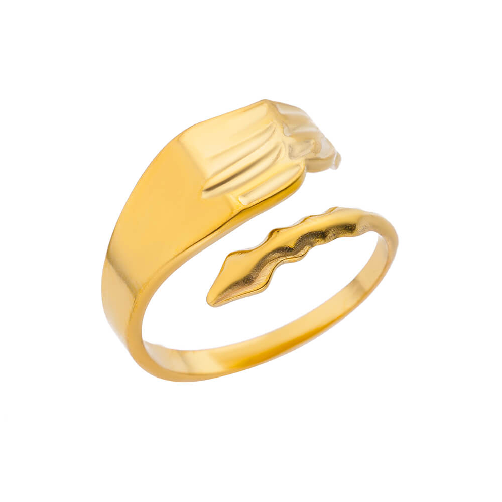 316L Stainless Steel Ring for Women Gold Color Rings Female Vintage Wedding Jewelry 2024 Trendy Accessories Birthday Gift Anillo