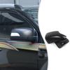 ABS Matte Black Outer Rearview Mirror Cover Trim For Ford Ranger T6 T7 2012-