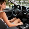 Car Gear Shift Cover Breathable Auto Interior Accessories Gear Shifter Knob Cover For Trucks RVs SUVs Sedans Drivers Adventure