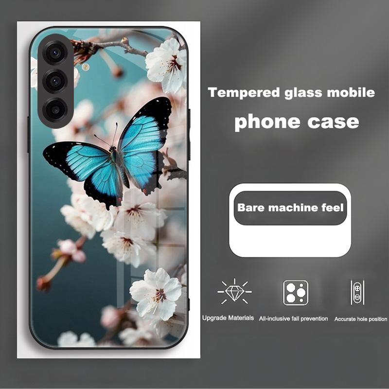 

For Samsung S25FE Case Tempered Glass Shockproof Hard PC Cover For Samsung Galaxy S25 FE SM-S731B Bumper Funda Protection Etui Galaxy S25 FE