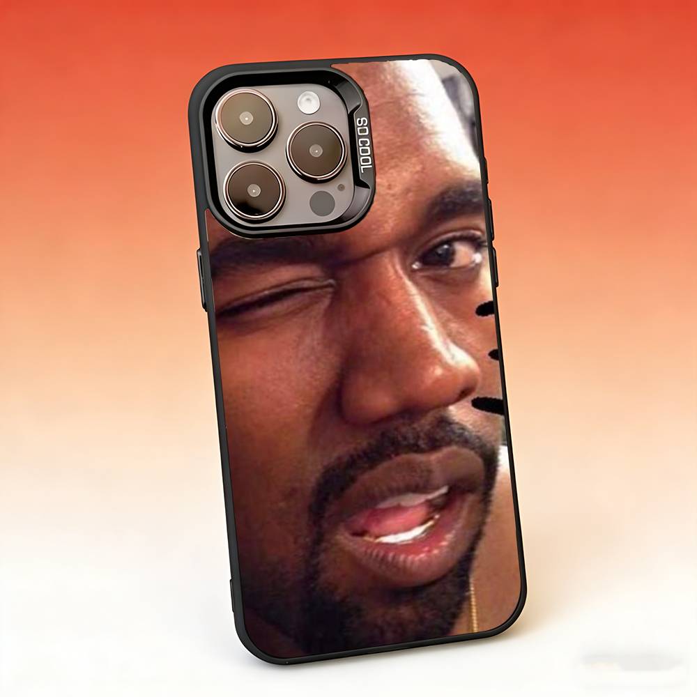 Singer Kanye West Ye Phone Case For iPhone 17,16,15,14,13,12,11,Pro,Max,Plus,Mini,SE,Air Matte Shockproof Case iPhone15PRO
