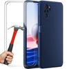 Case - E.F.CONNECTION - Redmi Note 10 - Liquid Silicone - Shockproof - 2 Tempered Glasses