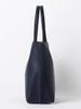 [Beams Heart] Canvas Bag Faux Leather Tote Bag Men's NAVY FREE