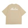 New Era Classic NE Short Sleeve Exclusive To Oversized Cotton Size Size T-Shirt, Camel, ONSPOTZ, Tee, L, S/S