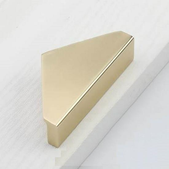 Modern Half-Round Drawer & Cabinet Door Handle - Black, Gold, Copper Finish
