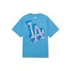 New MLB SS23 Drop Shoulder Sleeve T Shirt Unisex Light Blue 3ATSU2033-07ABD