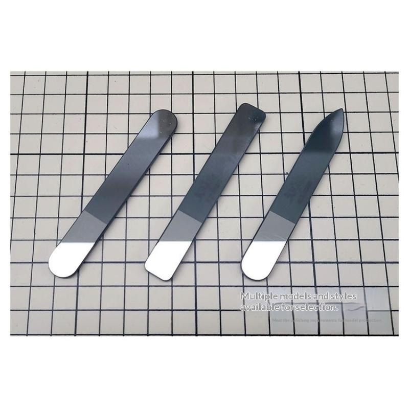Mirror Polished Glass File 13.5x90MM For Model Assembly Tool Finishing Kits Plastic Model Detailing Project