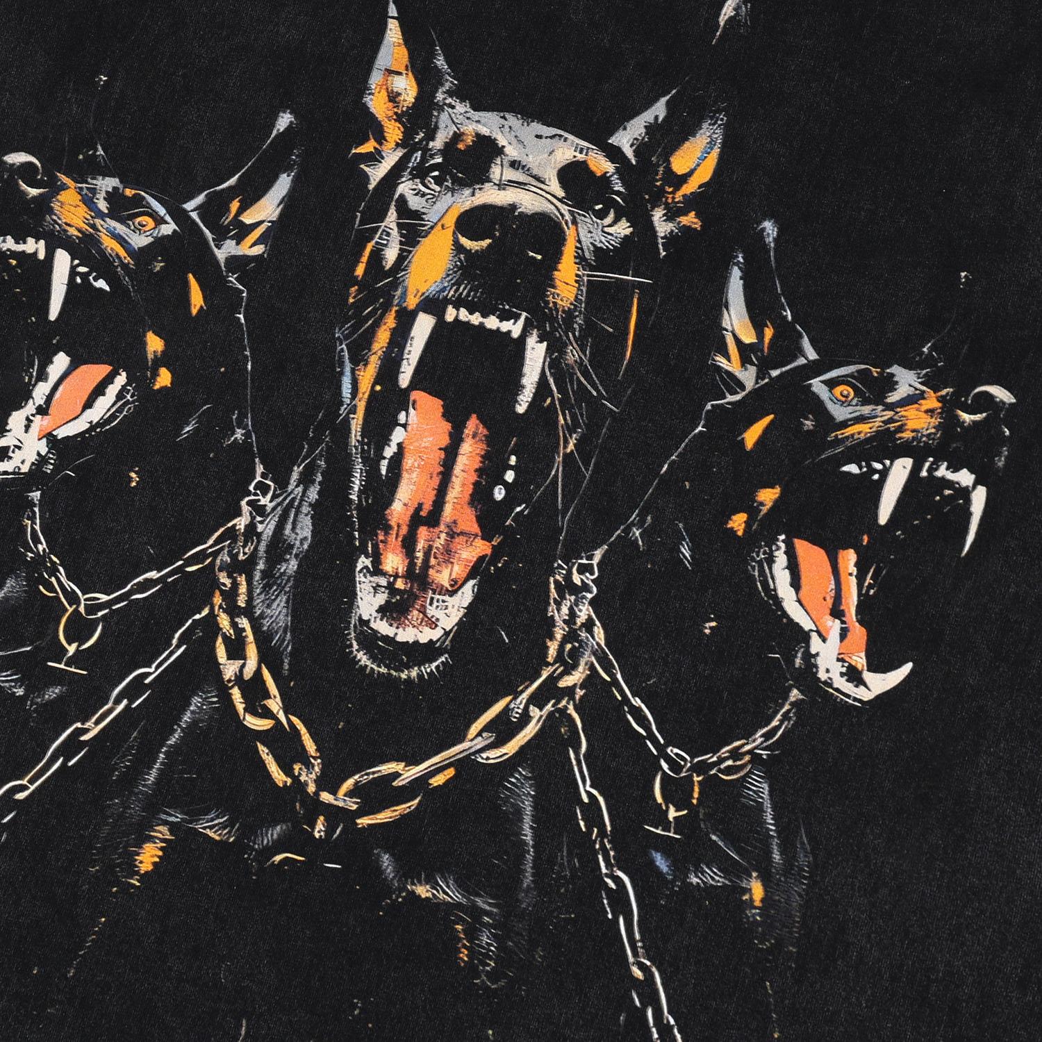 Уличная футболка Pour Homme DobSuffolk с рисунком унисекс — фото 3