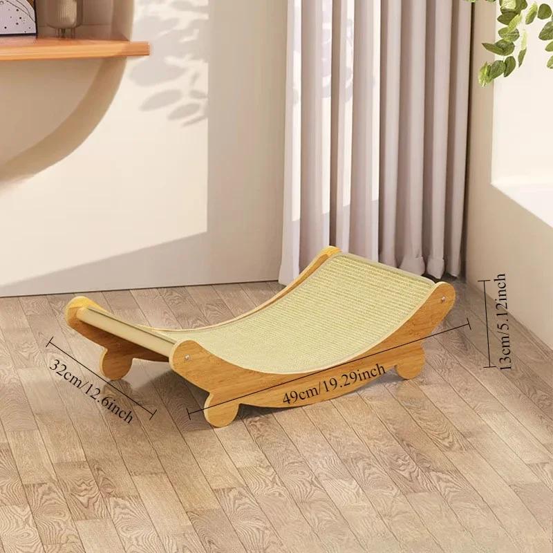 Detachable Cat Scratch Board Wear-resistant Cats Sleeping Bed Multifuction Pet Toy Cats Scratching Pads Sisal Hemp Cat Furniture