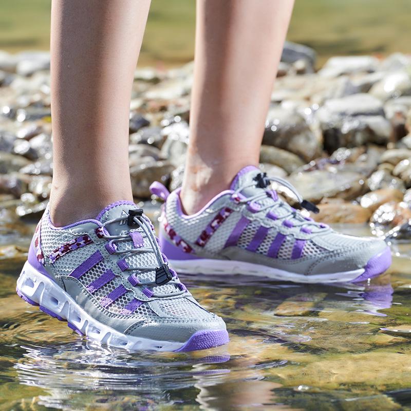 Fashion New Men Outdoor Hiking Shoes Aqua Shoes Walking Sneskers Sport Water Shoes Climbing Trekking Wading Shoes Quick-Dry River Sea