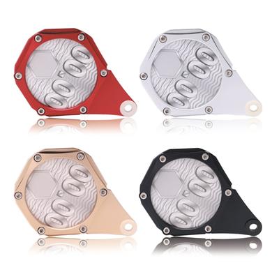 Upgraded Motorbike Motorcycle- Quad- Bike Scooter- Moped- Tax Disc Holder Waterproof Plate Quality Aluminum Made 4 Color