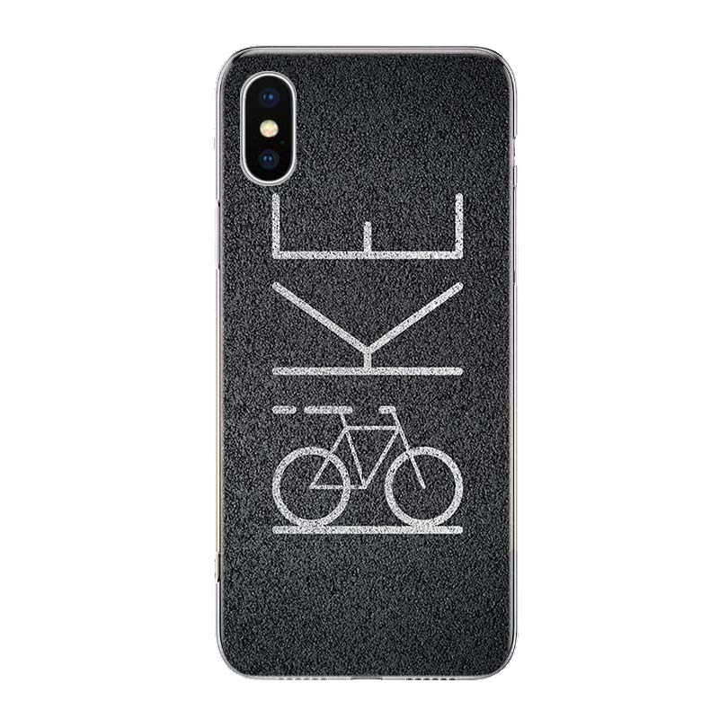 Bicycle Bike Sport Coqu For iPhone 17 Air 16 15 14 Plus 13 Mini 12 11 Pro Max Phone Case 16E 7 Print 8 SE Fundas Cover Soft Coqu