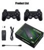 Factory Supply M8 4K HD Video Game Console with 2.4G Wireless Controller 10000 Retro Games Mini Classic Gaming System for TV
