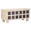 Day and Night - Day and Night Solid Acacia Wood Storage Box 110x40x45 Cm White