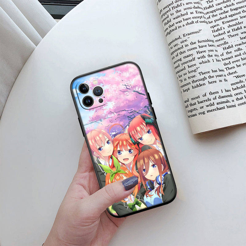 IR19 Miku Nino Itsuki Nakano Shell for Samsung Note 20 10 S25 Plus Ultra Lite A51 A52 A53 A71 A72 A73 M20 M30 M21 M31 M51 A11 A70 A56 A26