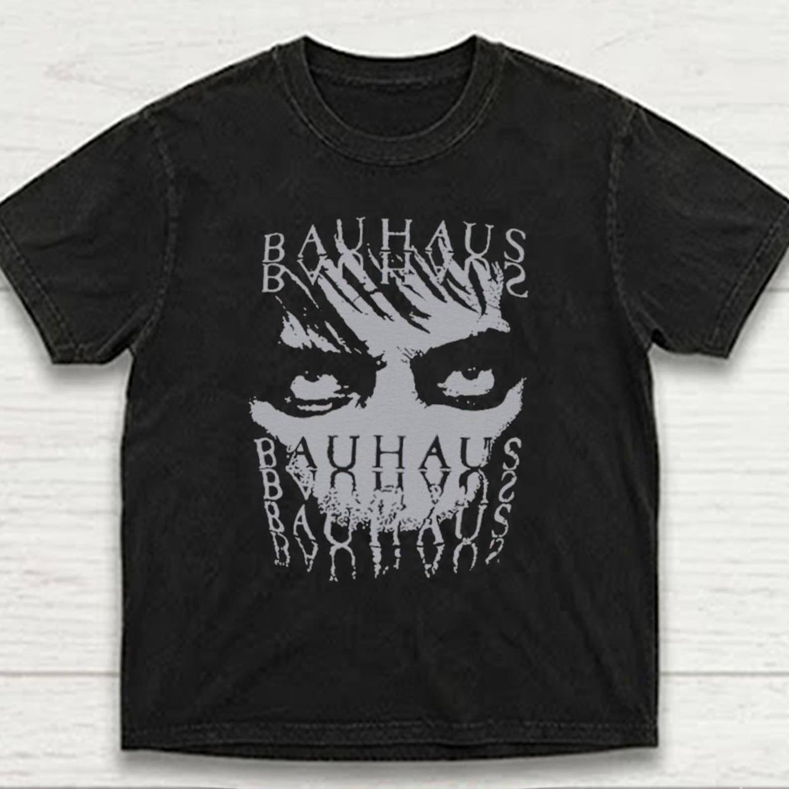 Bauhaus Band Graphic Tee, Retro 90s Style Shirt,Comfort Colors Shirt XL