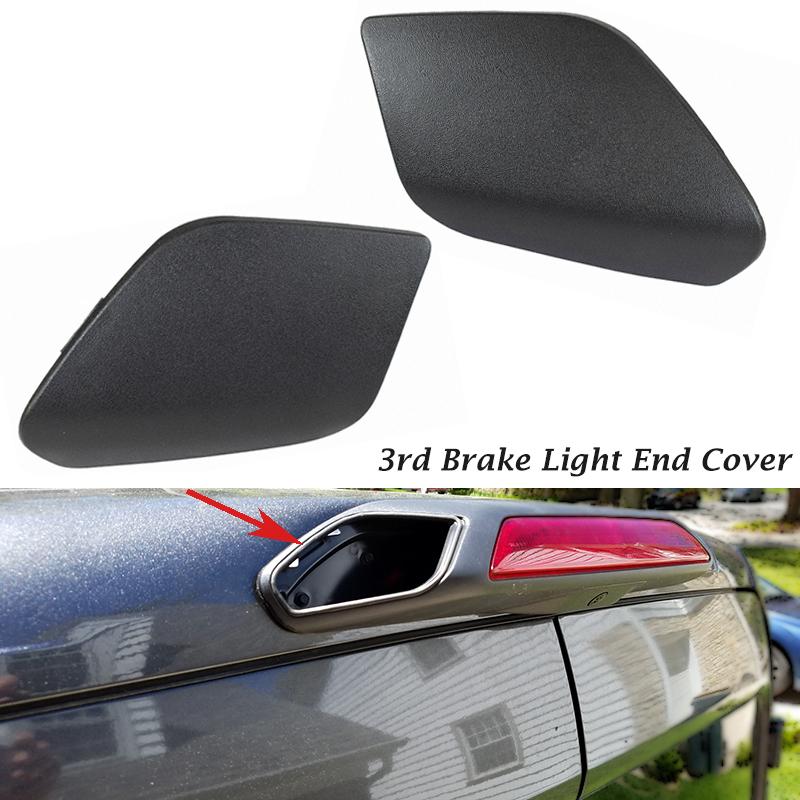 

Матовая черная накладка на лампу третьего стоп-сигнала, левая и правая пара для Ford Transit 2018-2020