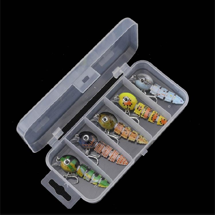 Artificial Hard Baits Swimming Lures with Hook Multi Jointed Swimbaits Saltwater Swimbait Fishing Tackle