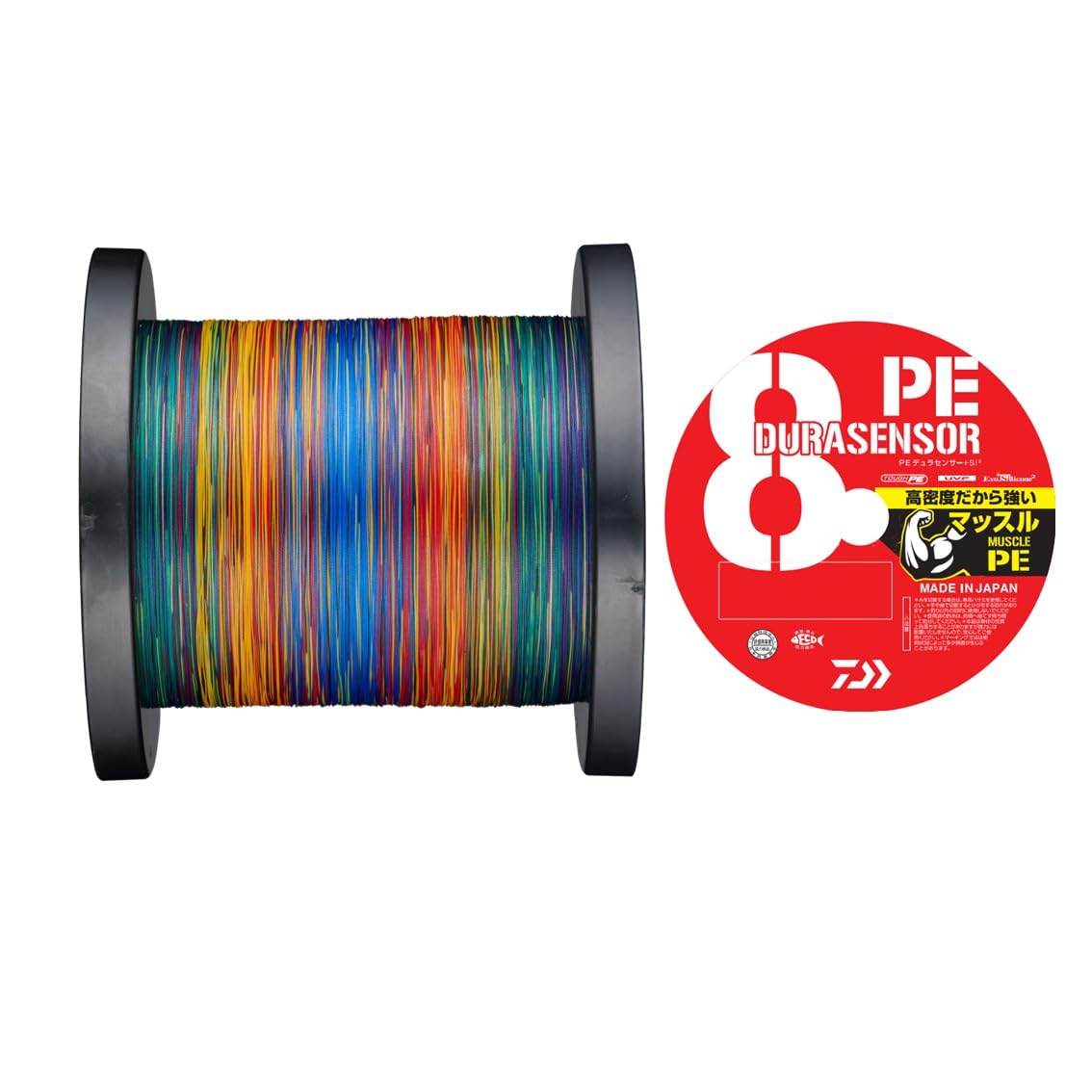 Daiwa PE Line UVF PE DuraSensor 5 Colors (DAIWA) X8+Si2 2-2400