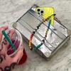 Rainbow Gradient Phone Charm for Women - European & American Style Portable Hanging Ornament