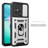 For Xiaomi Redmi 12C Case Shockproof Armor Ring Holder Phone Cases For Xiaomi Redmi 12C 12 C Redmi12C Slide Lens Protect Cover