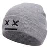 Autumn and Winter Warm Fashion Knitted Cap Versatile Men's and Women's Cartoon Expression Beanies Cap