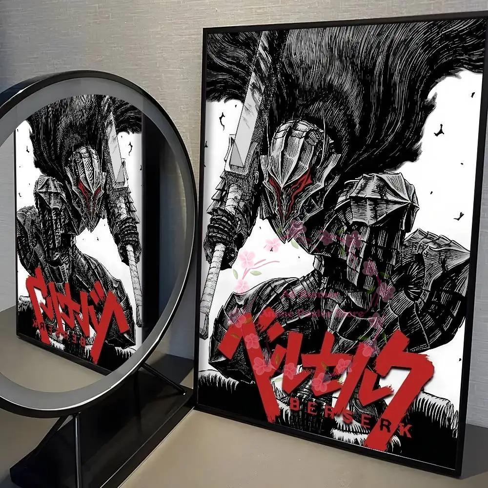 Anime B-Berserk Poster High Quality Print Home Decor Wall Art Mural Room Bar Decoration